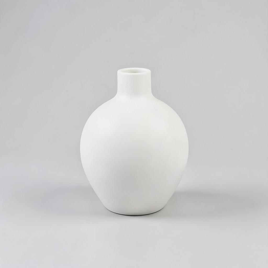 White Ceramic Vase
